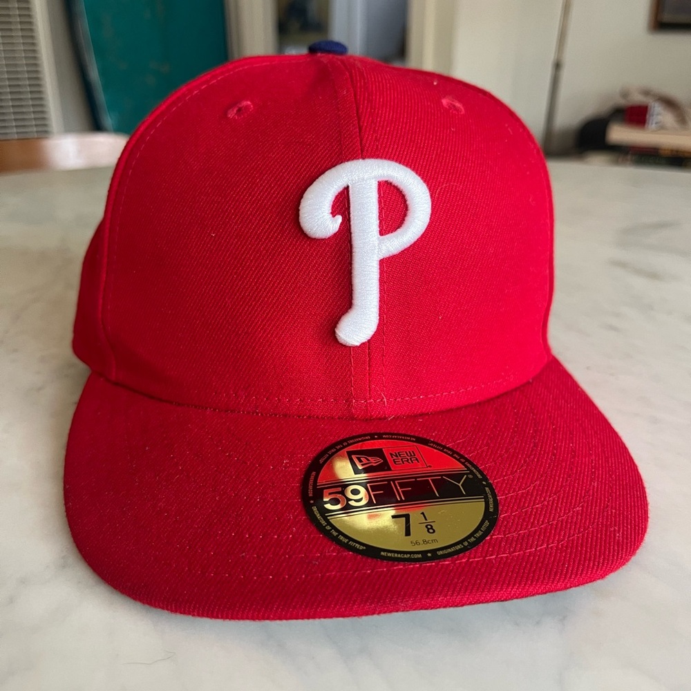 Philadelphia Phillies New Era Red 59FIFTY Fitted Cap